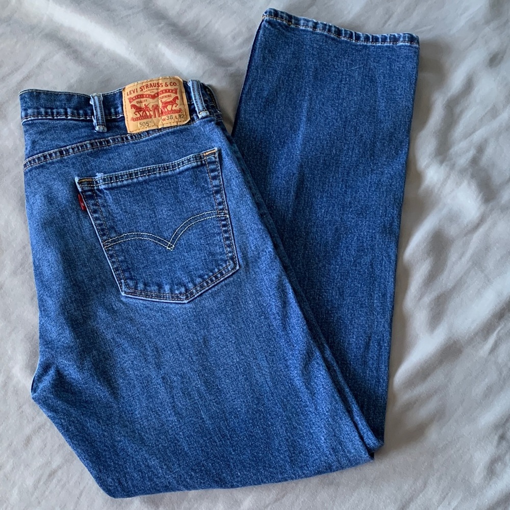 505 Levi's Men's Blue Jeans